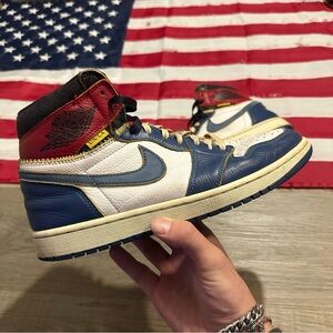 Size 11 Jordan 1 Retro NRG x Union LA High Storm Blue